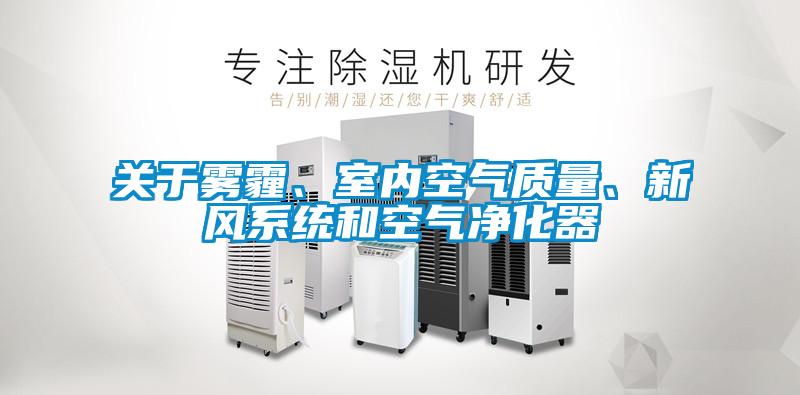 關于霧霾、室內空氣質量、新風系統和空氣凈化器