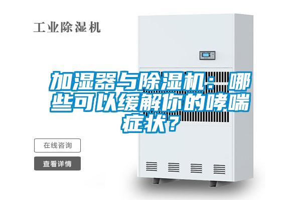 加濕器與除濕機：哪些可以緩解你的哮喘癥狀？