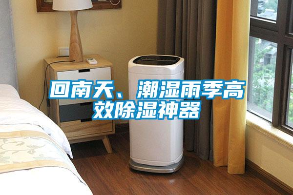 回南天、潮濕雨季高效除濕神器