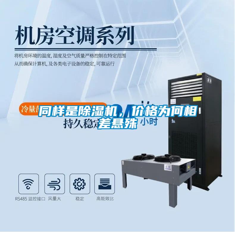 同樣是除濕機，價格為何相差懸殊