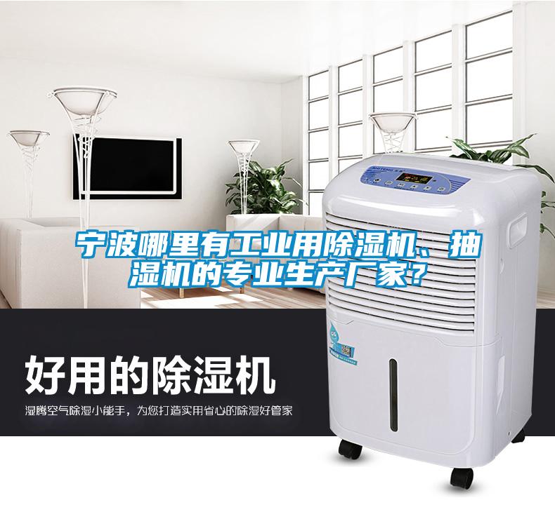 寧波哪里有工業用除濕機、抽濕機的專業生產廠家？