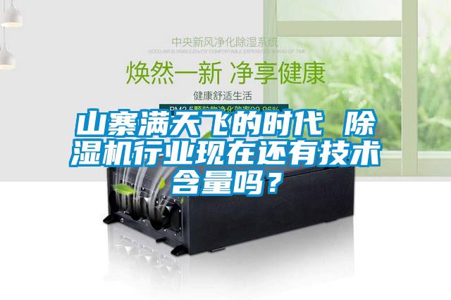 山寨滿天飛的時(shí)代 除濕機(jī)行業(yè)現(xiàn)在還有技術(shù)含量嗎？
