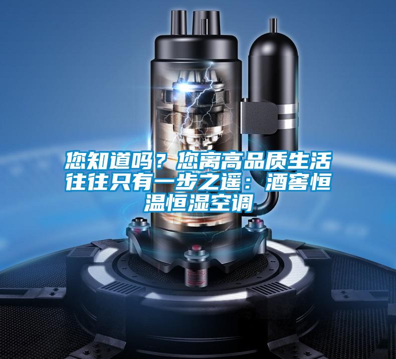 您知道嗎？您離高品質(zhì)生活往往只有一步之遙：酒窖恒溫恒濕空調(diào)