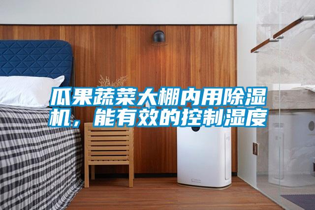 瓜果蔬菜大棚內用除濕機，能有效的控制濕度