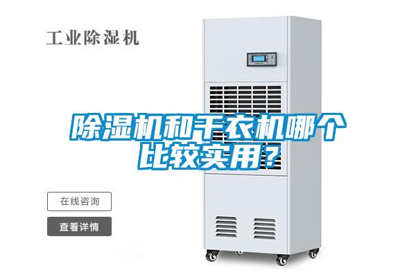 除濕機和干衣機哪個比較實用？