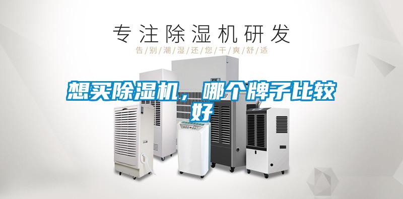 想買除濕機，哪個牌子比較好