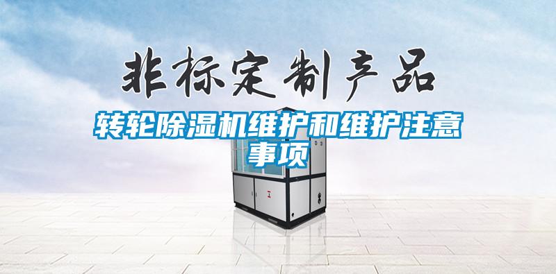 轉(zhuǎn)輪除濕機維護(hù)和維護(hù)注意事項