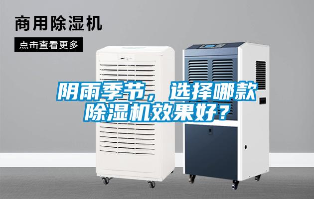 陰雨季節，選擇哪款除濕機效果好？