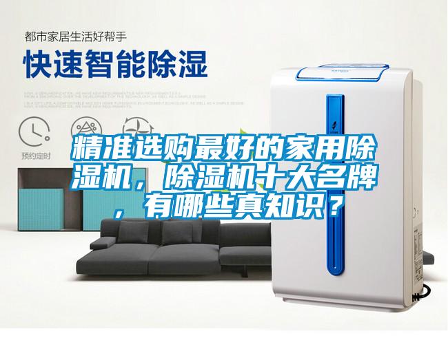 精準選購最好的家用除濕機，除濕機十大名牌，有哪些真知識？