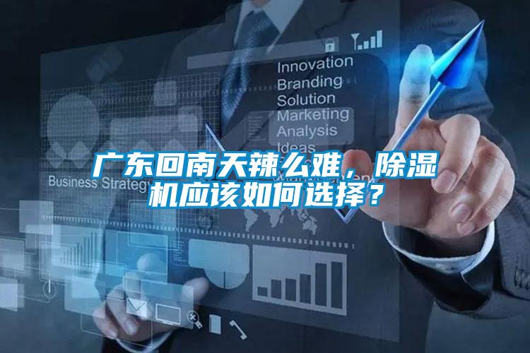 廣東回南天辣么難，除濕機應該如何選擇？