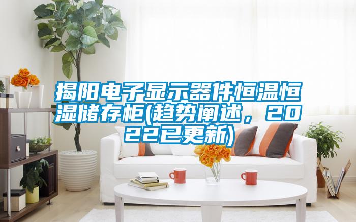 揭陽電子顯示器件恒溫恒濕儲存柜(趨勢闡述，2022已更新)