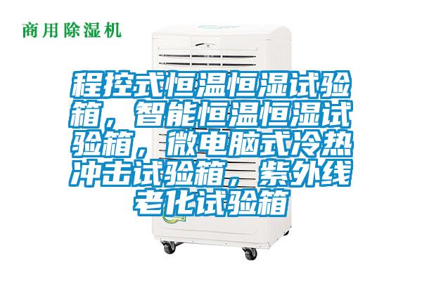 程控式恒溫恒濕試驗箱，智能恒溫恒濕試驗箱，微電腦式冷熱沖擊試驗箱，紫外線老化試驗箱