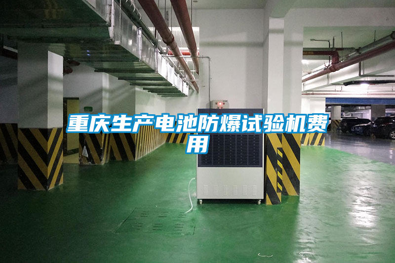 重慶生產(chǎn)電池防爆試驗機(jī)費(fèi)用