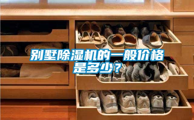 別墅除濕機的一般價格是多少？