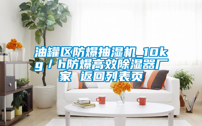 油罐區(qū)防爆抽濕機(jī)_10kg／h防爆高效除濕器廠(chǎng)家 返回列表頁(yè)