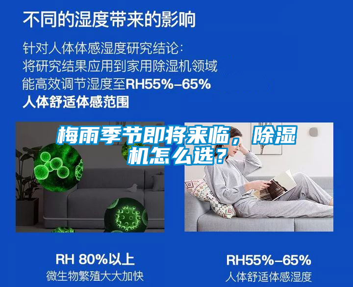 梅雨季節(jié)即將來臨，除濕機怎么選？