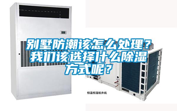 別墅防潮該怎么處理？我們該選擇什么除濕方式呢？