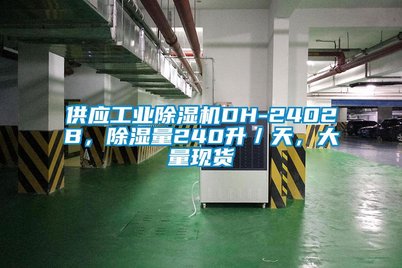 供應工業除濕機DH-2402B，除濕量240升／天，大量現貨