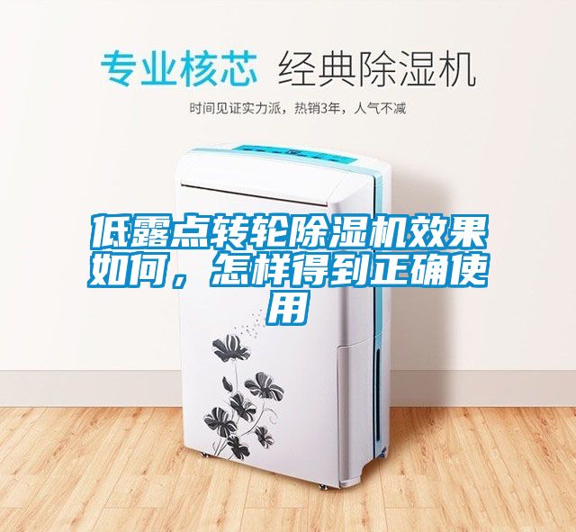 低露點轉輪除濕機效果如何，怎樣得到正確使用