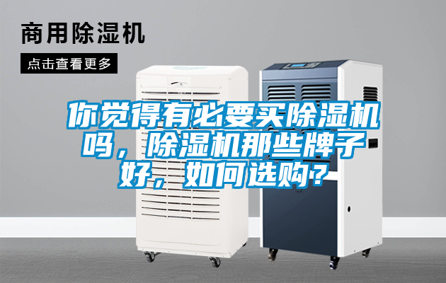 你覺(jué)得有必要買除濕機(jī)嗎，除濕機(jī)那些牌子好，如何選購(gòu)？