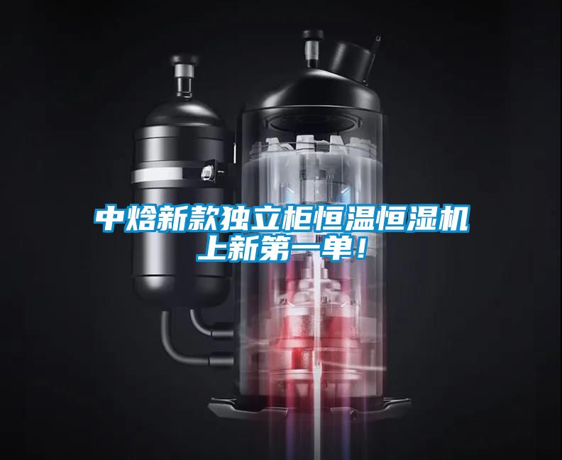 中焓新款獨立柜恒溫恒濕機上新第一單！