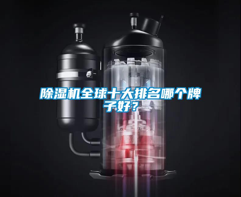 除濕機全球十大排名哪個牌子好？