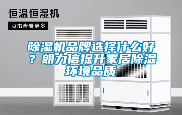 除濕機品牌選擇什么好？朗力信提升家居除濕環(huán)境品質(zhì)