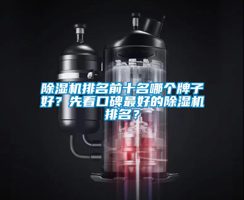 除濕機(jī)排名前十名哪個(gè)牌子好？先看口碑最好的除濕機(jī)排名？